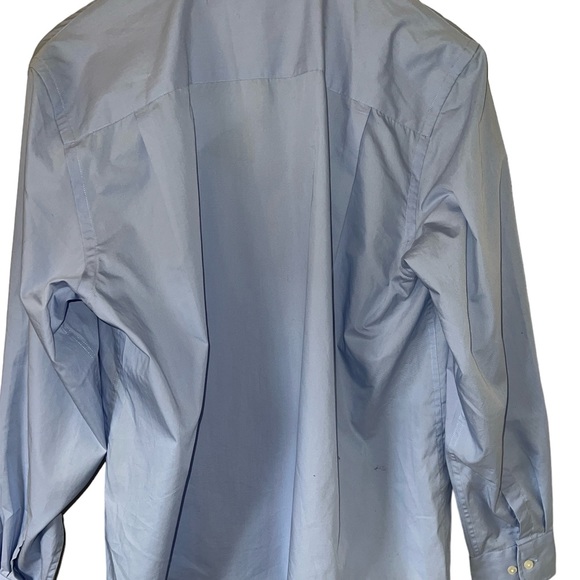 LANDS END Blue Button Down Shirt NWT - Picture 2 of 5